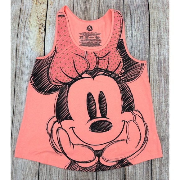 Disney Store‎ Women's Large Minnie Mouse Tank Top - Picture 1 of 5